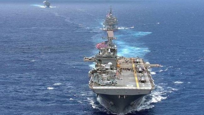 美军太平洋舰队“十一”期间进入南海