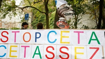 欧盟加拿大仍可能签自由贸易协定