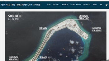 中国在争议岛礁造地便于动武