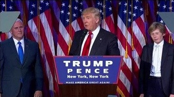 视频：川普胜选演说(英文视频)