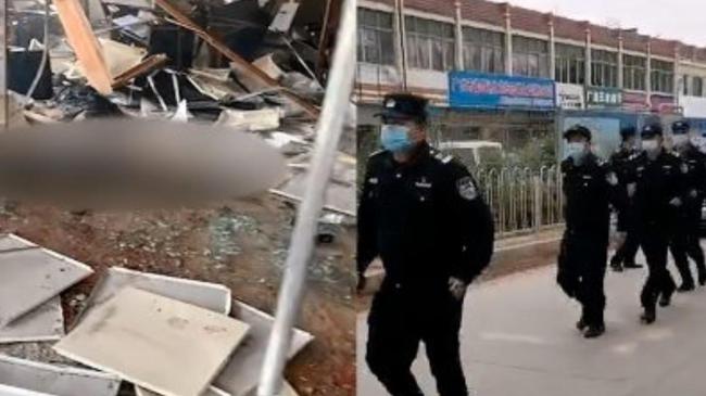 广州番禺一村委会遭自杀性爆炸