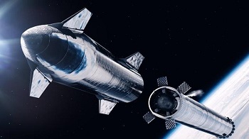 回收飞船 SpaceX展示“巨型筷子”