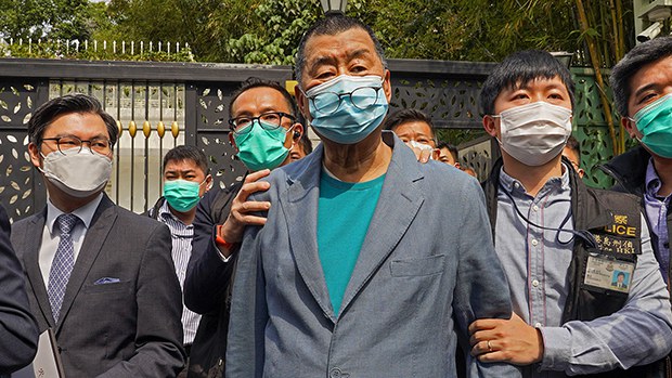 香港成世界之痛：狱中黎智英获新闻自由金笔奖