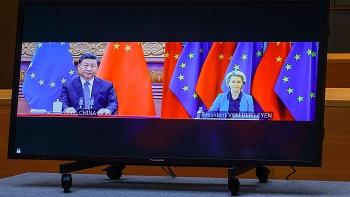 在中欧峰会上　习近平望欧盟奉行自主的对华政策