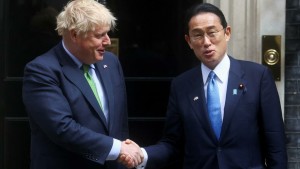 岸田访问英国 将签署安全保障方面协定