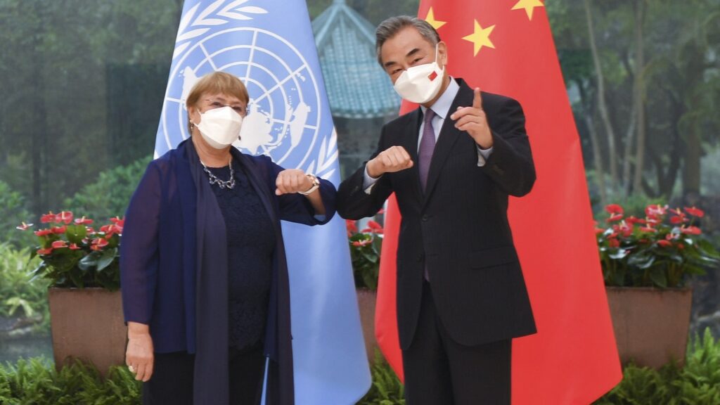 中国试图阻止联合国人权高专发布新疆人权报告