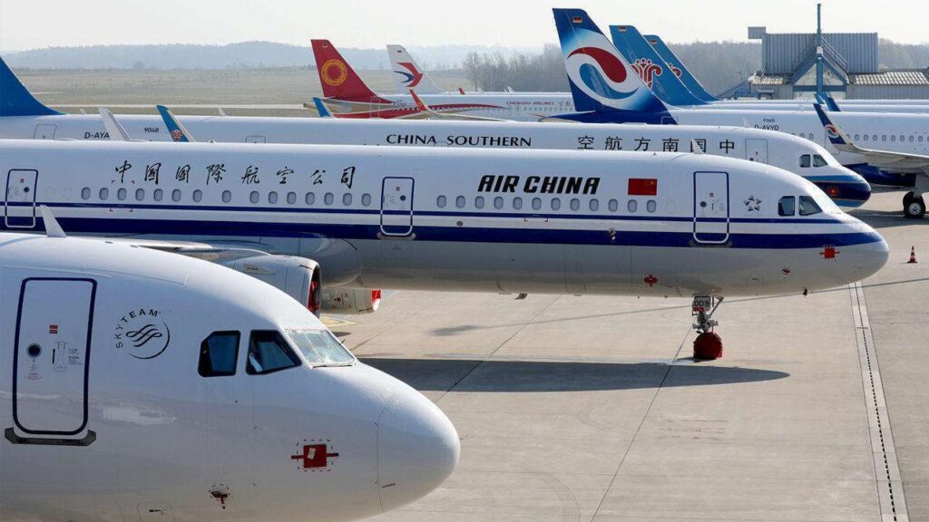 美国回应中国做法，对等取消中国航空公司的26个航班