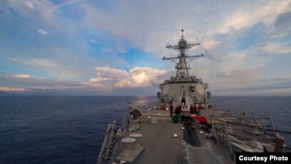 拜登第4度重申護台 美加軍艦聯袂通過台海