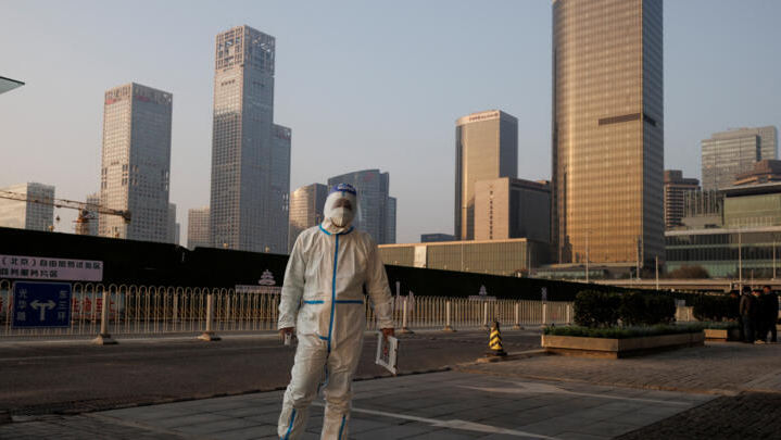 北京天安门广场气氛肃杀 专家指中国深陷清零陷阱
