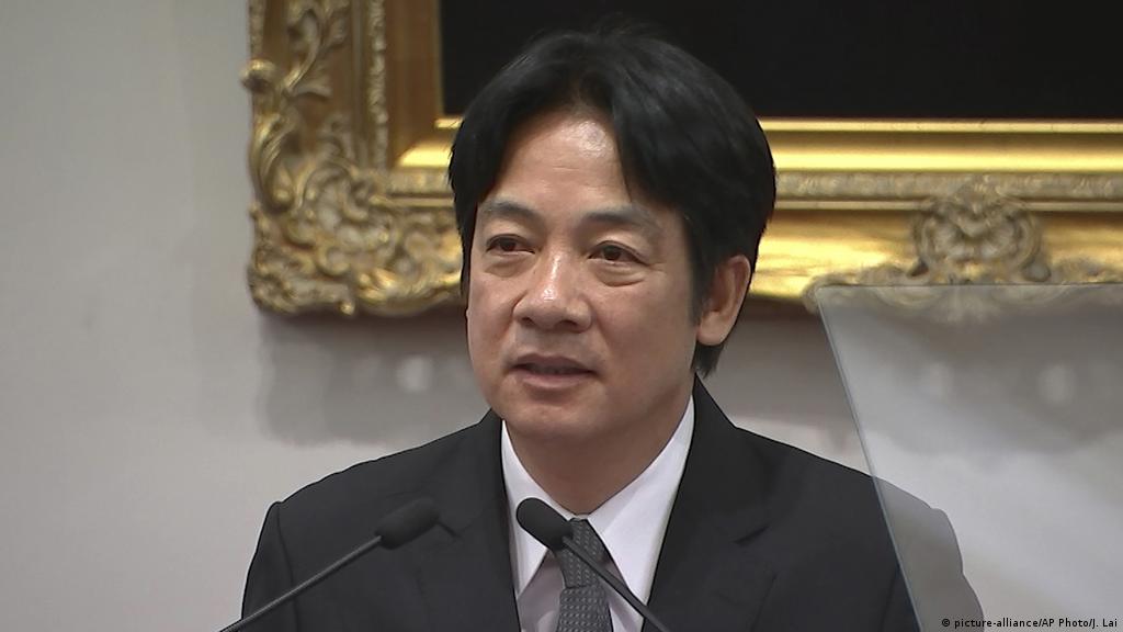 赖清德今天宣告竞选下届台湾总统 5日正式党内登记初选