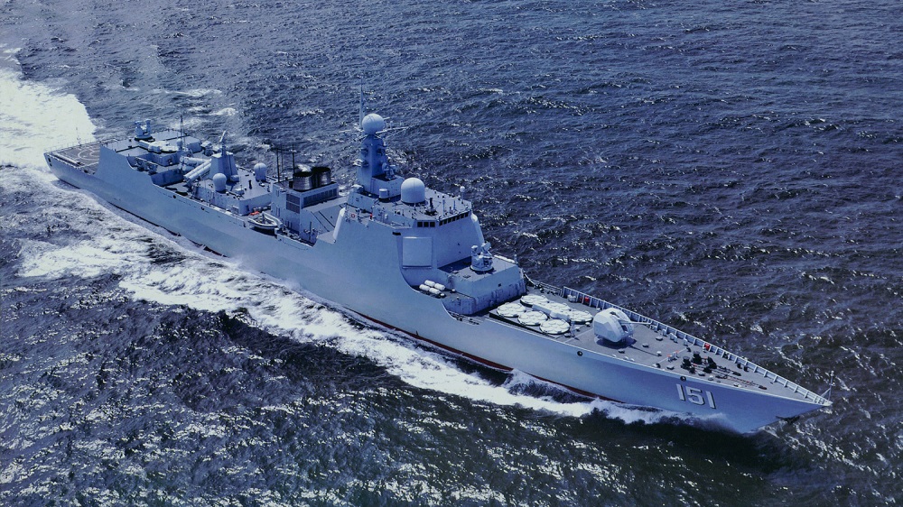 日本防衛省：中國海軍驅逐艦今通過宜蘭外海