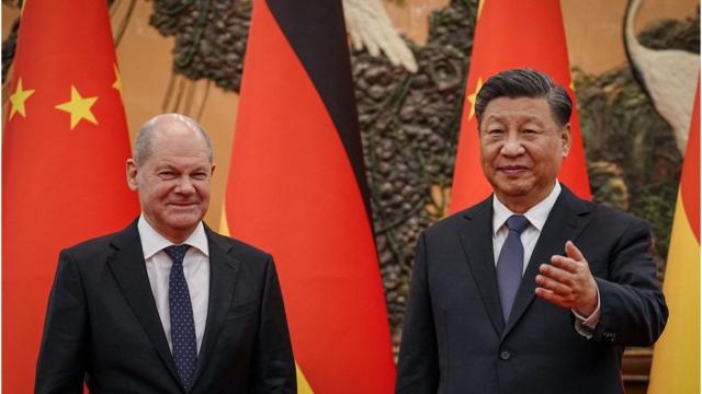 德国总理访华：推动经贸关系，强调公平竞争