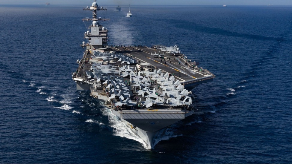 世界最大航母抵达拉美 委内瑞拉举行新一轮军演