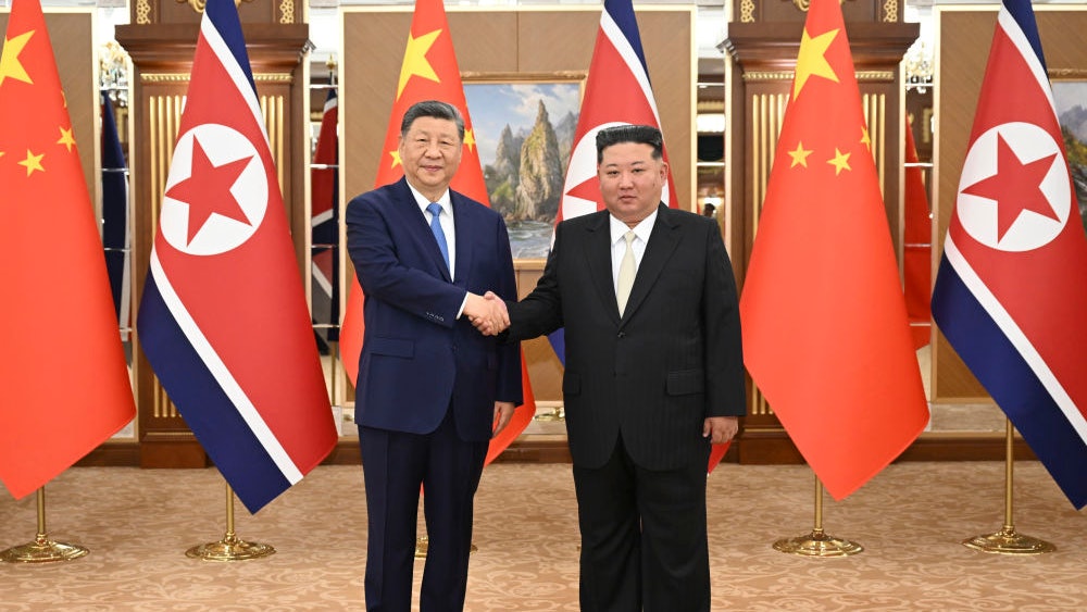 习近平罕见访朝 强调对金正恩支持“不改变”